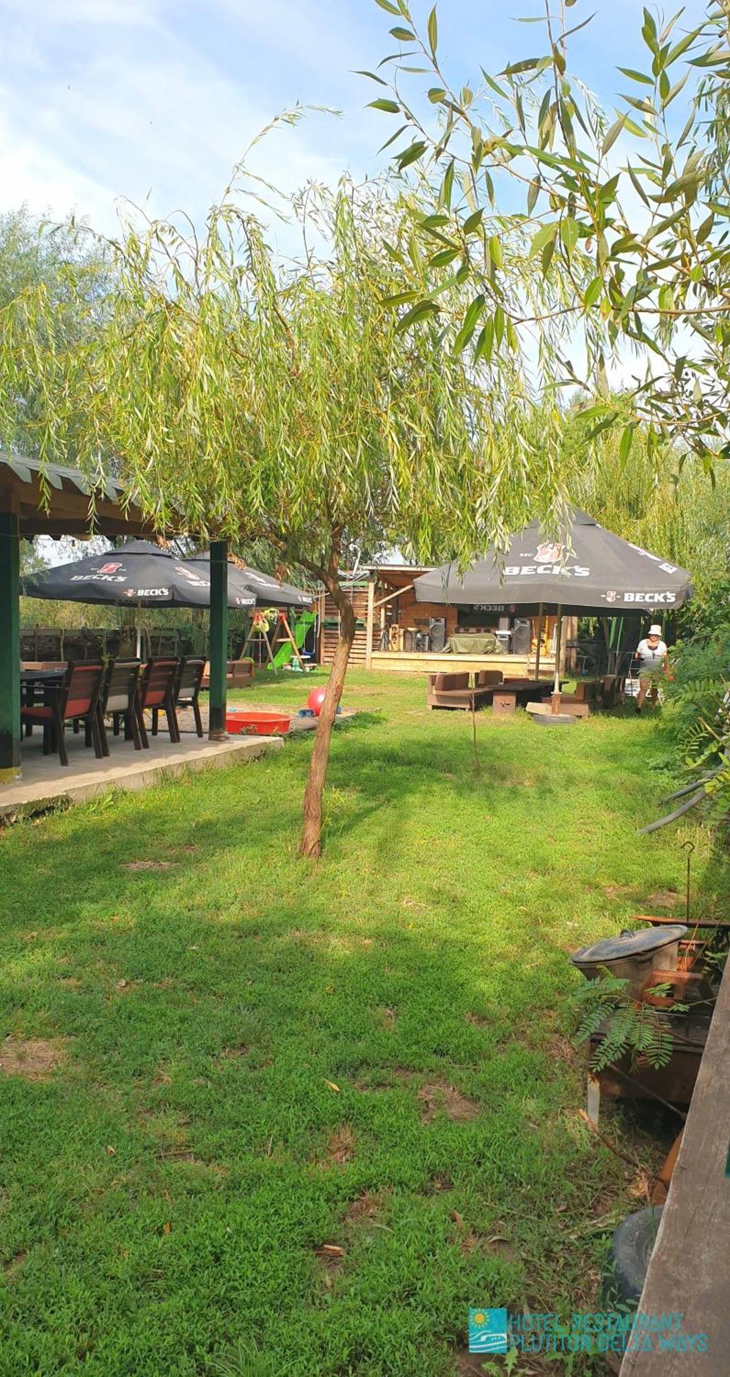 Hotel Restaurant Plutitor Delta Ways Nufaru Exterior photo